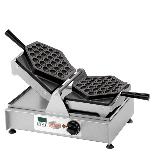 Neumarker Swing Waffle Maker With Bubble Waffle Plates